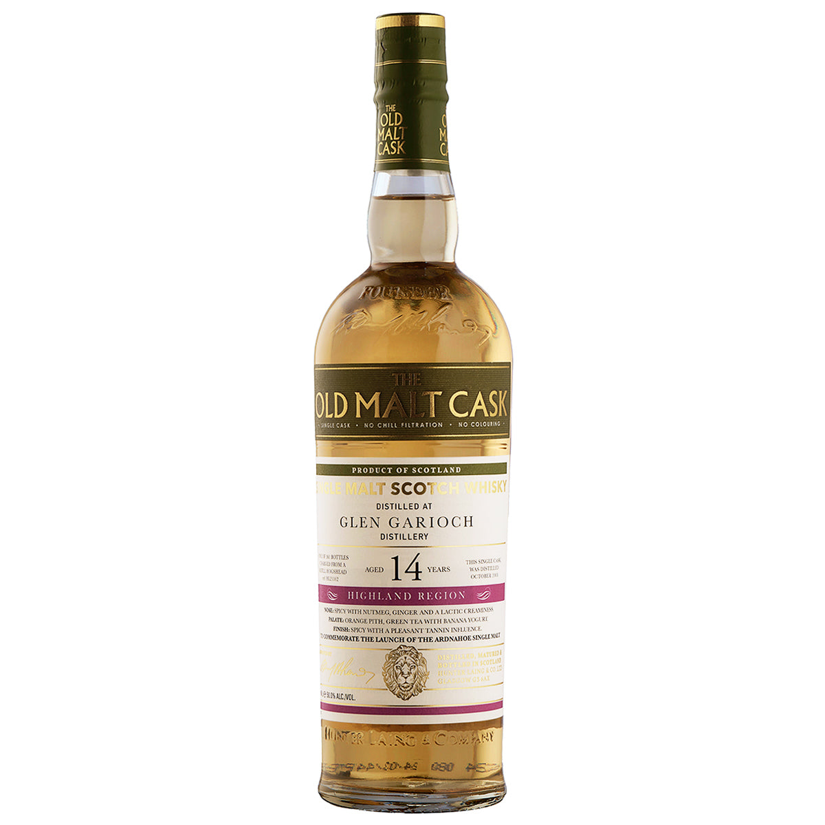 Glen Garioch Single Malt Scotch2012 北斗の拳 the_whisky_company_glen_garioc