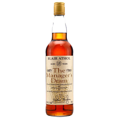 Blair Athol 15 Year Old Manager's Dram Scotch Whisky