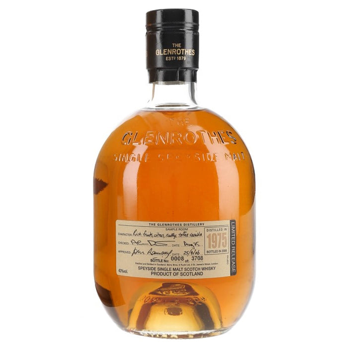 Glenrothes 1975 Vintage Scotch Whisky | Buy Online | South Africa
