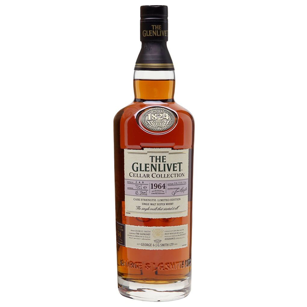 THE GLENLIVET CELLAR COLLECTION 1964 空瓶 Glenlivet 1964 40 年 Cellar Collection | スペイサイド