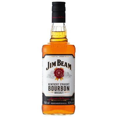 Jim Beam White Label Kentucky Straight Bourbon Whiskey