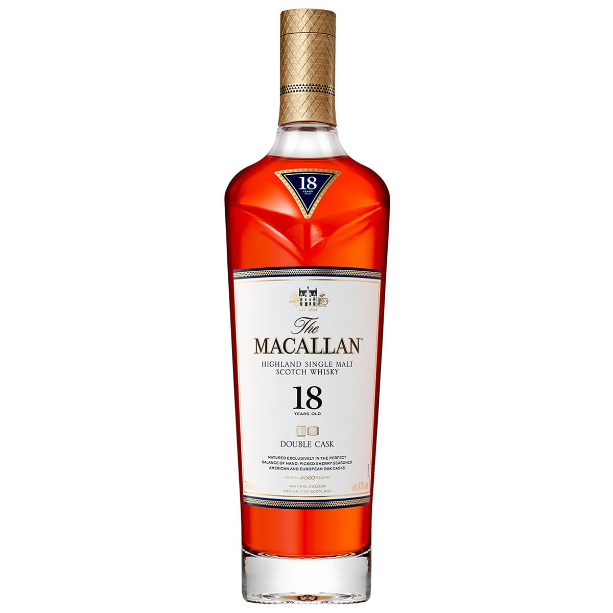 Macallan 18 Year Old Double Cask Scotch Whisky | Buy Online