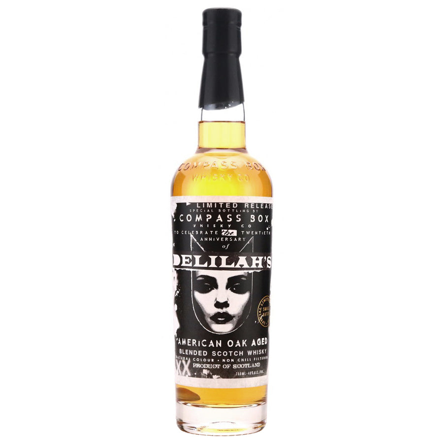 COMPASS BOX 20th Anniversary ウイスキー 700ml Compass Box Delilah's 20th Anniversary Scotch Whisky | Buy Online
