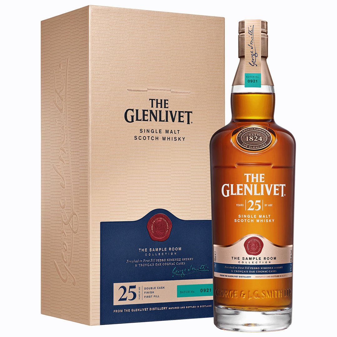 Glenlivet 25 Year Old The Sample Room Collection Scotch Whisky