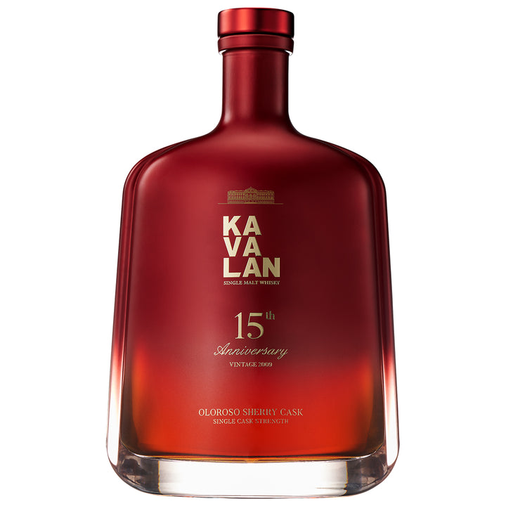 台湾KAVALAN15周年記念シェリー樽ウイスキー2009ヴィンテージ（レッド） Kavalan 15th Anniversary Sherry Cask Taiwanese Whisky | Buy Online