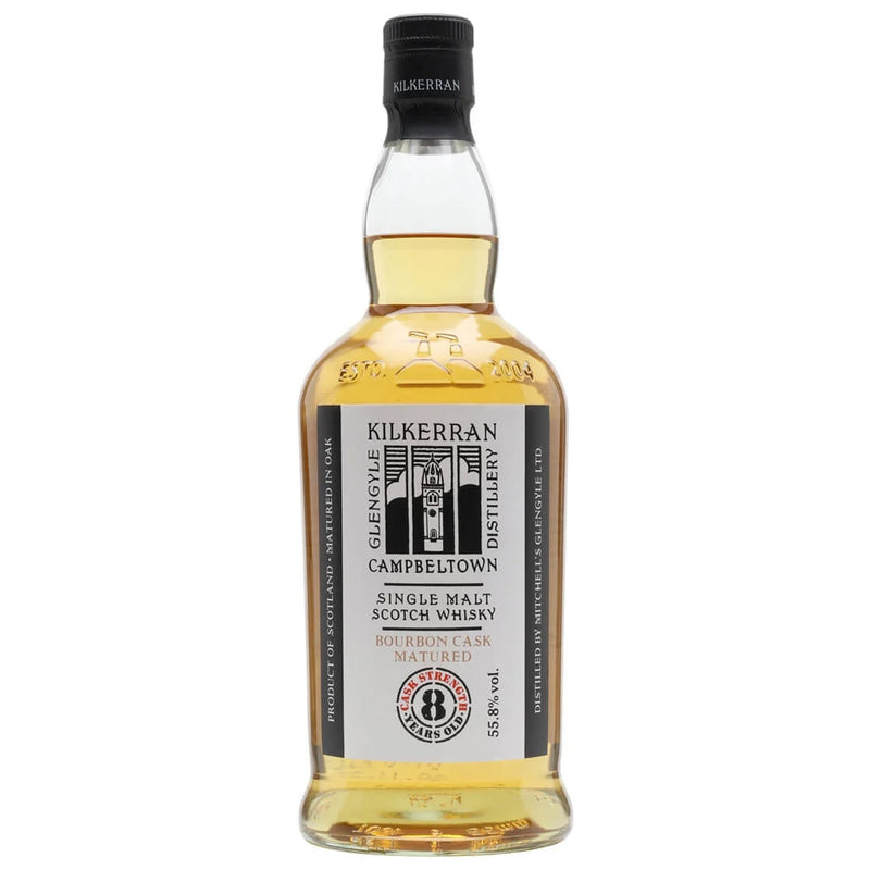 Kilkerran 8 Year Old Cask Strength Bourbon Cask Scotch Whisky 