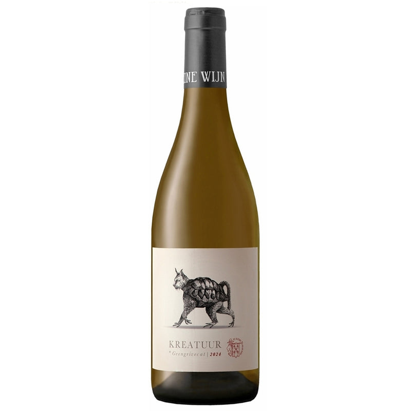 De Kleine Wijn Koöp Kreatuur Wit Die Grengrivecat 2024 White Blend South African Wine