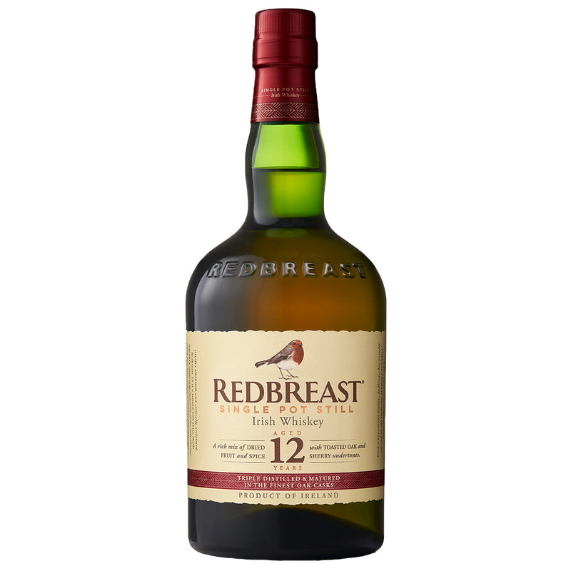 Redbreast 12 Year Old Single Pot Still Irish Whiskey