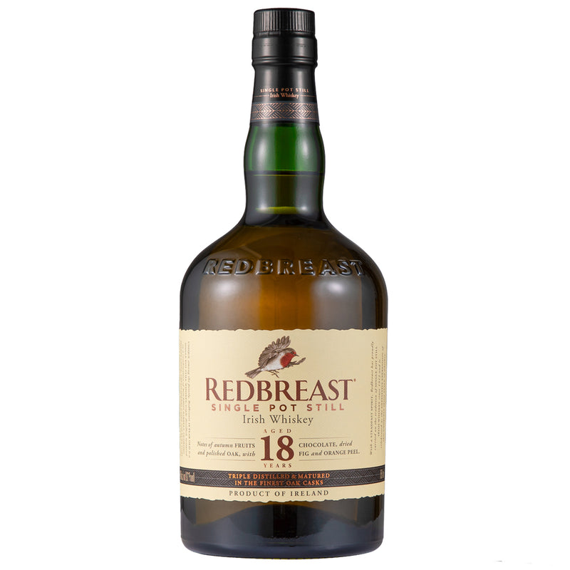 Redbreast 18 Year Old Single Pot Still Irish Whiskey