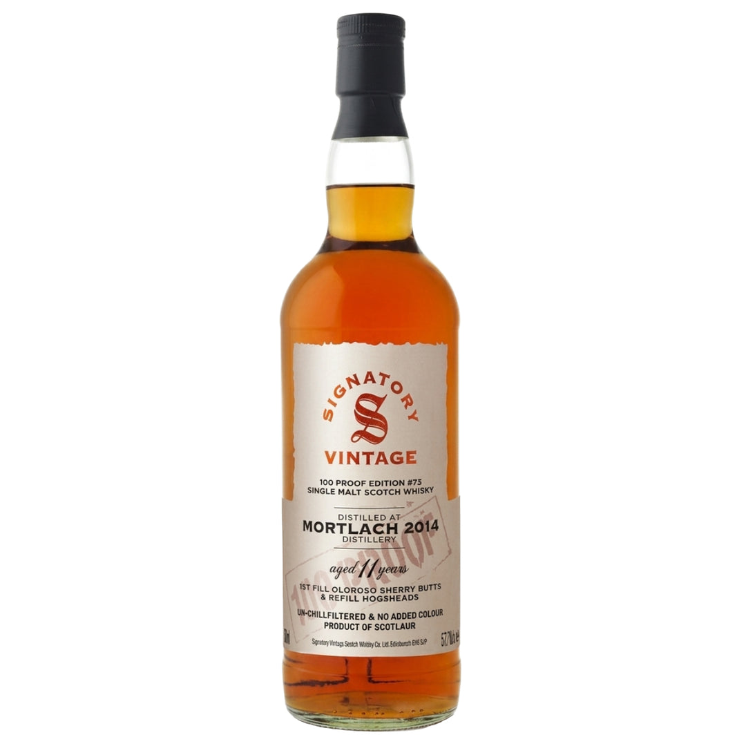 Mortlach 11 Year Old 100 Proof Signatory | Buy Whisky Online SA