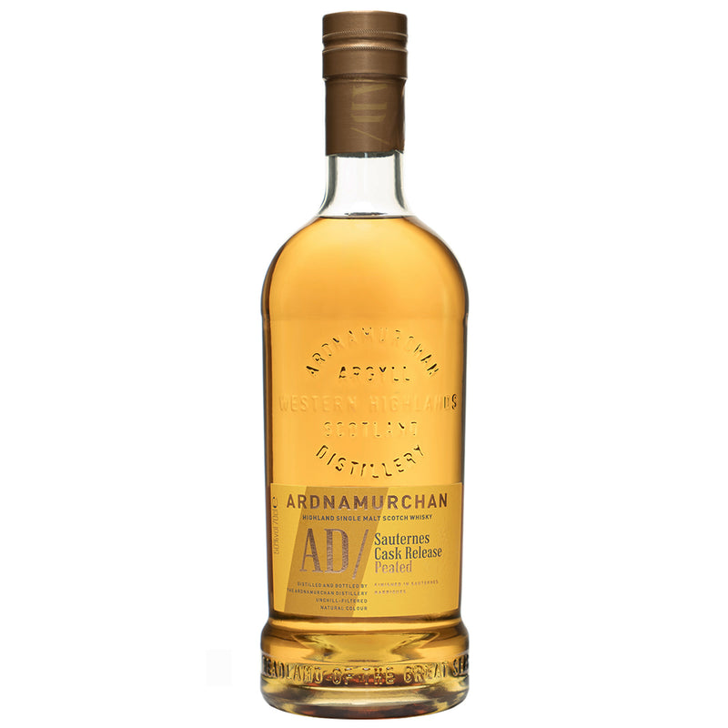 Ardnamurchan Peated Sauternes Cask Highland Single Malt Scotch Whisky 