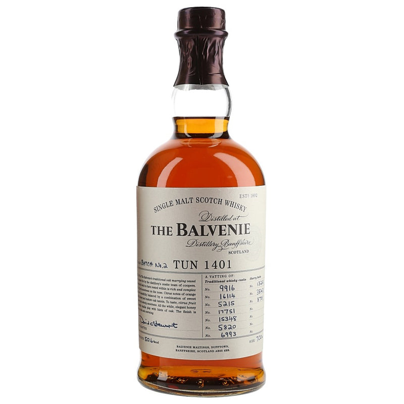 Balvenie Tun 1401 Batch 2 Speyside Single Malt Scotch Whisky