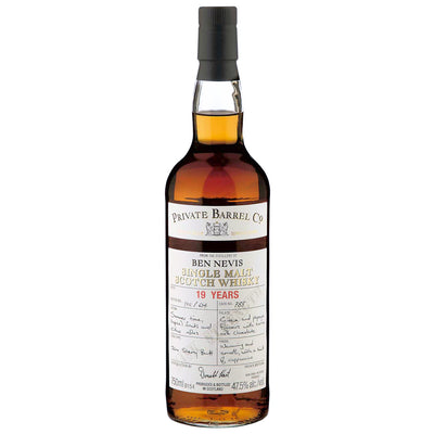 Ben Nevis 19 Year Old Private Barrel Highlands Single Malt Scotch Whisky