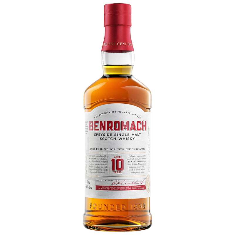 Benromach 10yo Speyside Single Malt Scotch Whisky