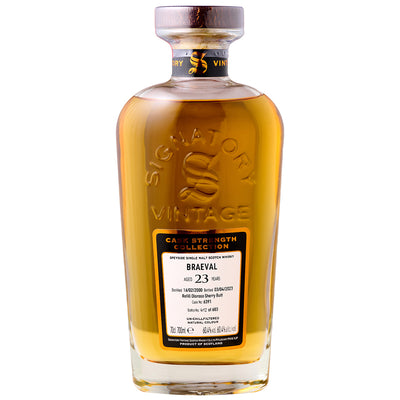 Braeval 23 Year Old Signatory Speyside Single Malt Scotch Whisky