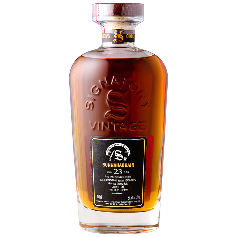 Bunnahabhain 23 Year Old Symington’s Choice Signatory Islay Single Malt Scotch Whisky