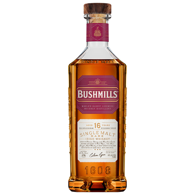 Bushmills 16 Year Old Irish Whiskey