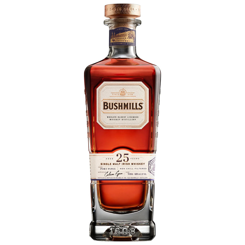 Bushmills 25 Year Old Irish Whiskey