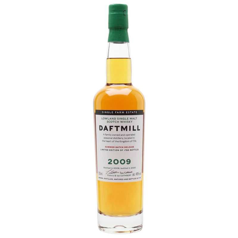 Daftmill 2009 Summer Release Lowlands Single Malt Scotch Whisky