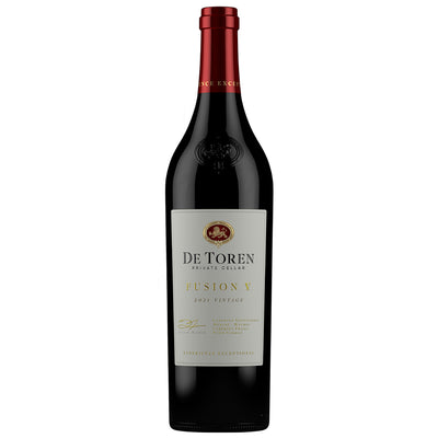 De Toren Fusion V 2021 red blend wine, South Africa