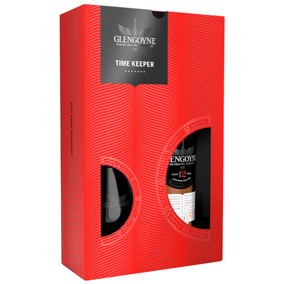 Glengoyne 12 Year Old Highland Single Malt Scotch Whisky Gift Pack with Glass