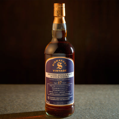 Glenlivet 17 Year Old Signatory Single Cask WhiskyBrother