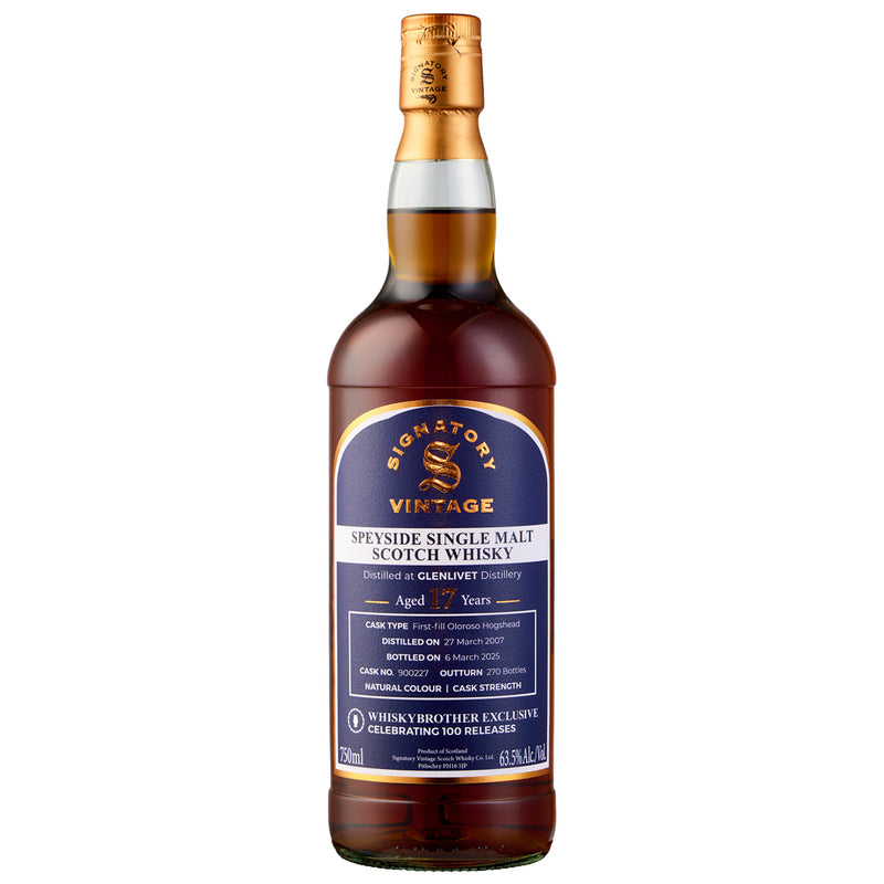 Glenlivet 17 Year Old Signatory WB