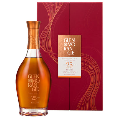 Glenmorangie 25 Year Old The Altus Highland Single Malt Scotch Whisky with Box