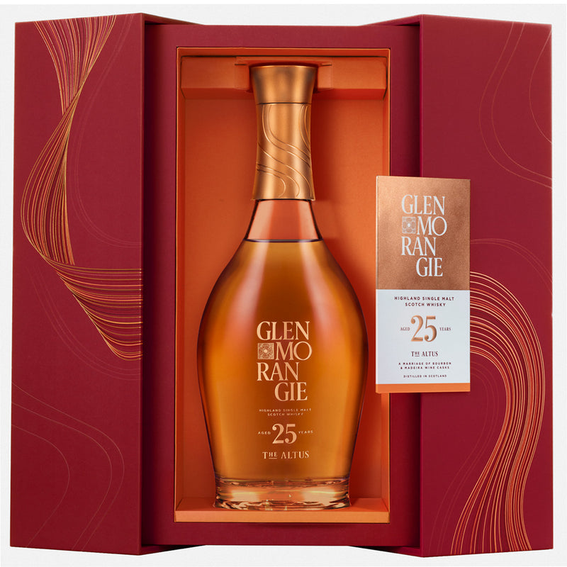 Glenmorangie 25 Year Old The Altus Highland Single Malt Scotch Whisky with Box