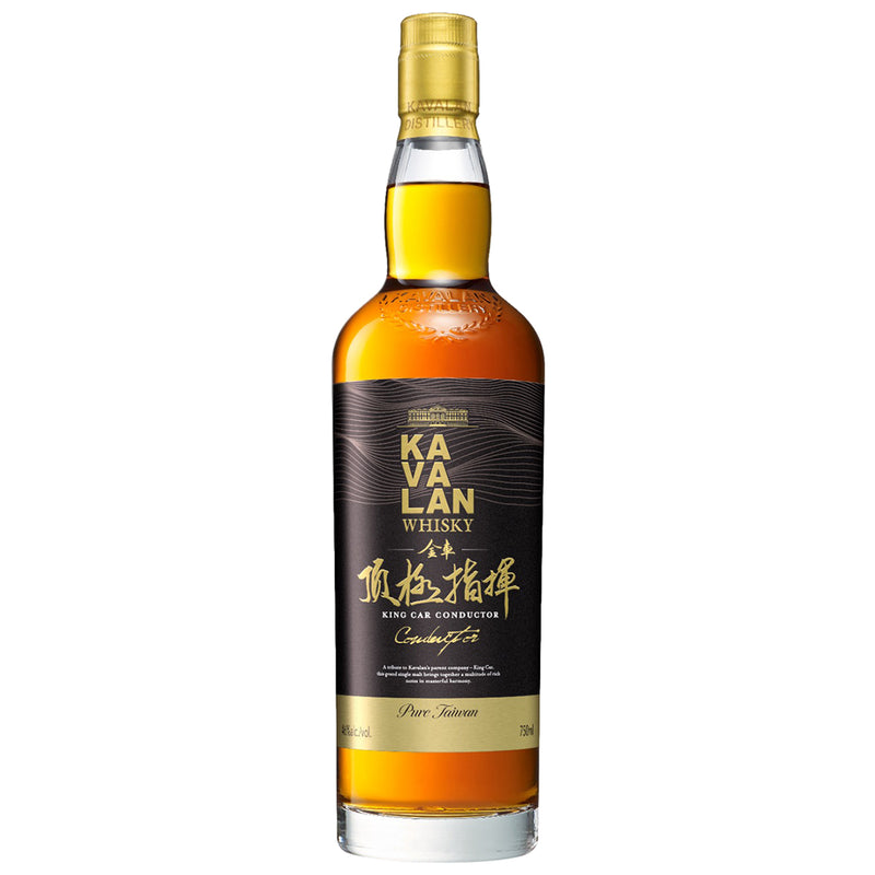 Kavalan King Car Conductor Taiwanese Whisky