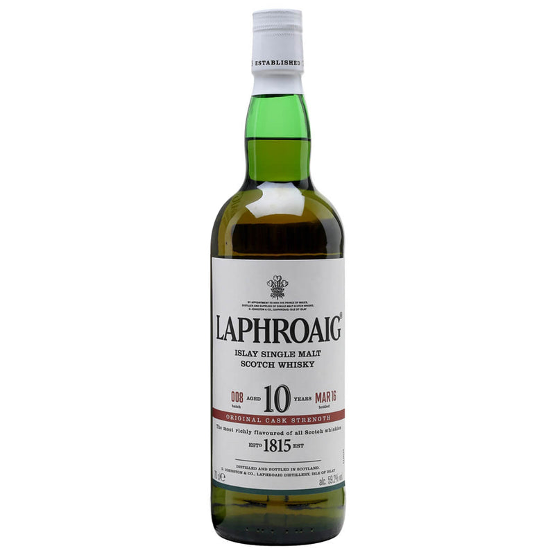 Laphroaig 10 Year Old Cask Strength Batch 8 Scotch Whisky 