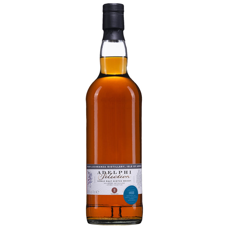 Arran 11 Year Old Adelphi Lochranza Single Malt Highland Whisky