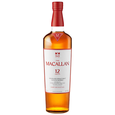 Macallan 12 Year Old Sherry Oak Collection Speyside Single Malt Scotch Whisky