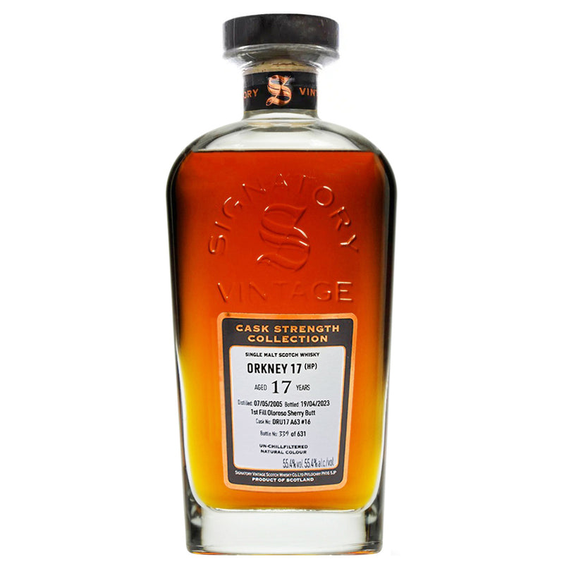 Orkney (HP) 17 Year Old Signatory Scotch Whisky