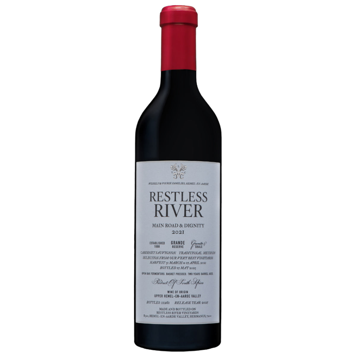 Restless River Main Road and Dignity Cabernet Sauvignon