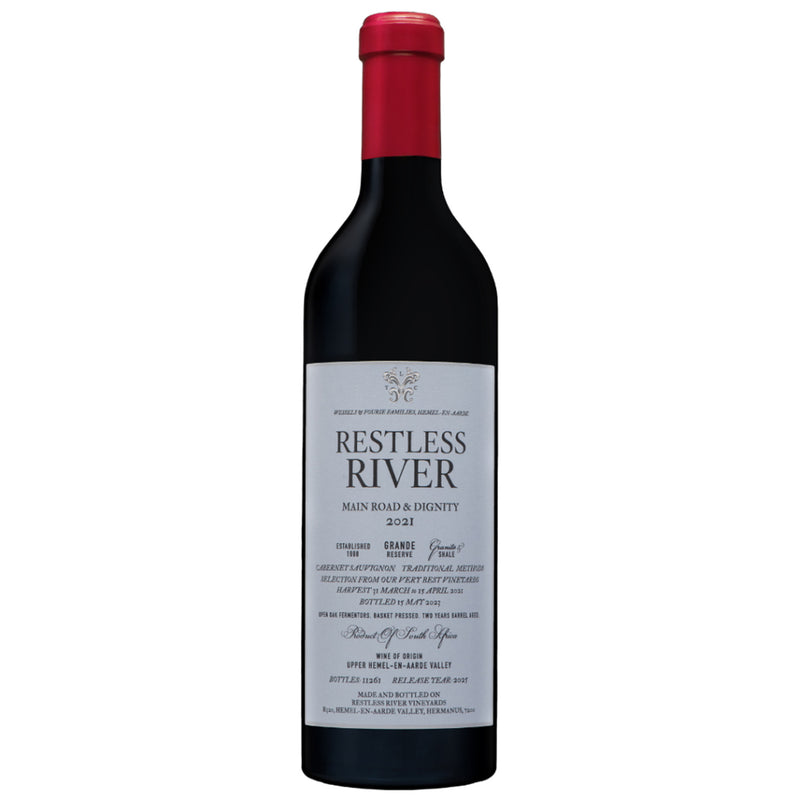 Restless River Main Road and Dignity Cabernet Sauvignon 2021, South Africa