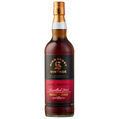 Royal Brackla 10 Year Old Small Batch Signatory Scotch Whisky