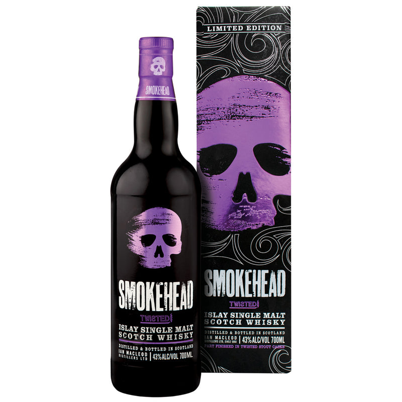 Smokehead Twisted Stout Islay Single Malt Scotch Whisky with Box