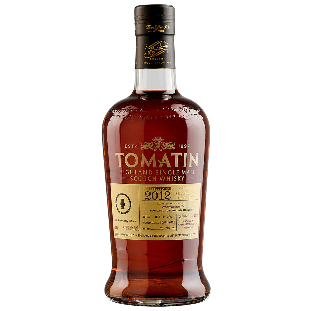 Tomatin 2012 Single Cask WB Scotch Whisky | Buy Online | South Africa