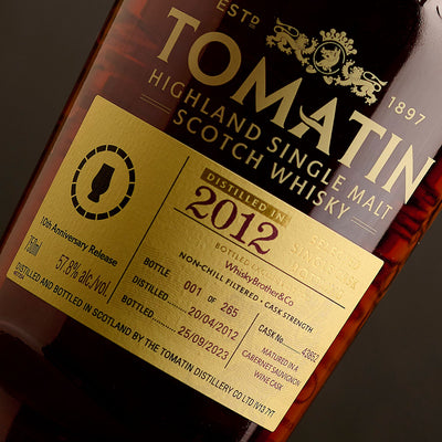 Tomatin 2012 Single Cask WB