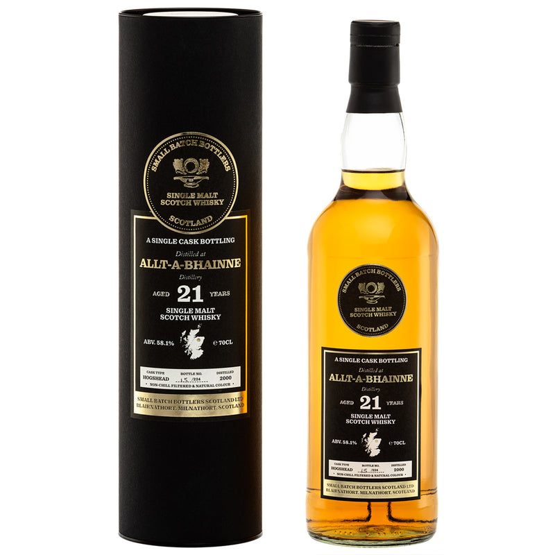 Allt-A-Bhainne 21 Year Old Small Batch Bottlers