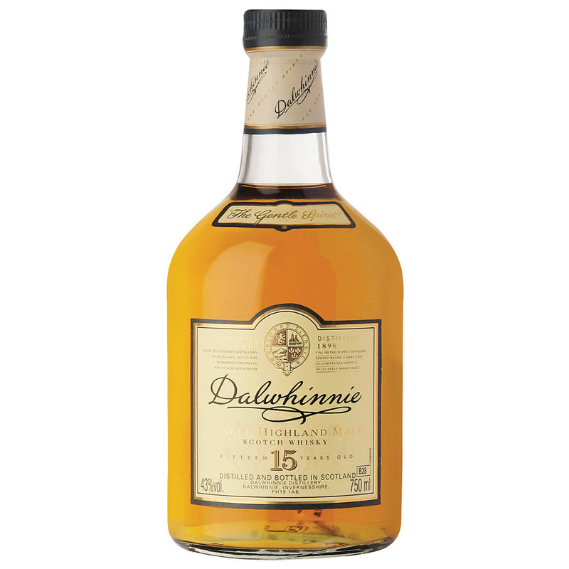 Dalwhinnie 15 Year Old Scotch Highlands Single Malt Whisky