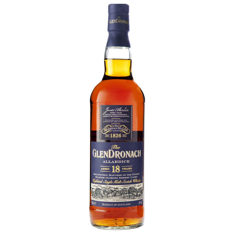 GlenDronach 18yo Scotch Highlands Single Malt Whisky