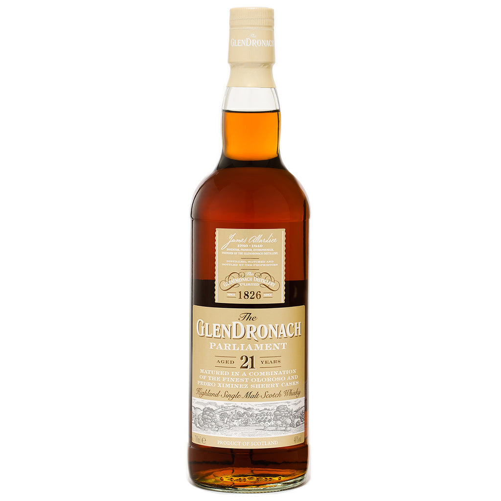 GlenDronach 21 Year Old Parliament Scotch Whisky | Buy Online