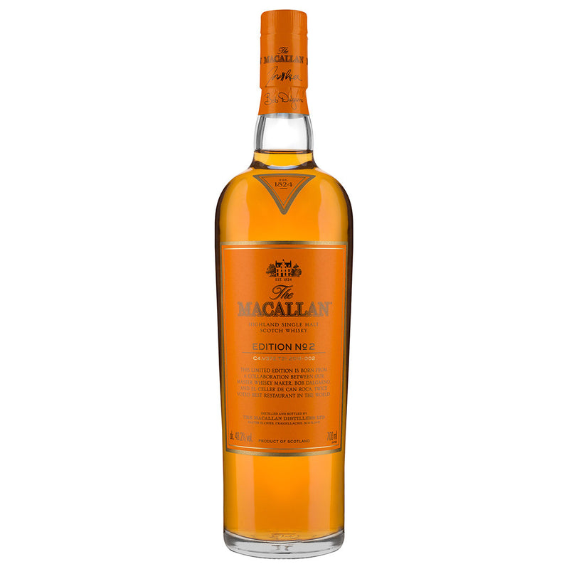 Macallan Edition No.2 Scotch Single Malt Whisky