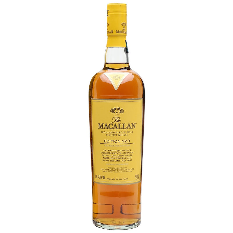 Macallan Edition No. 3 Speyside Scotch Single Malt Whisky