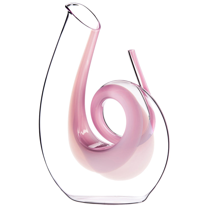 Riedel Curly Pink Decanter