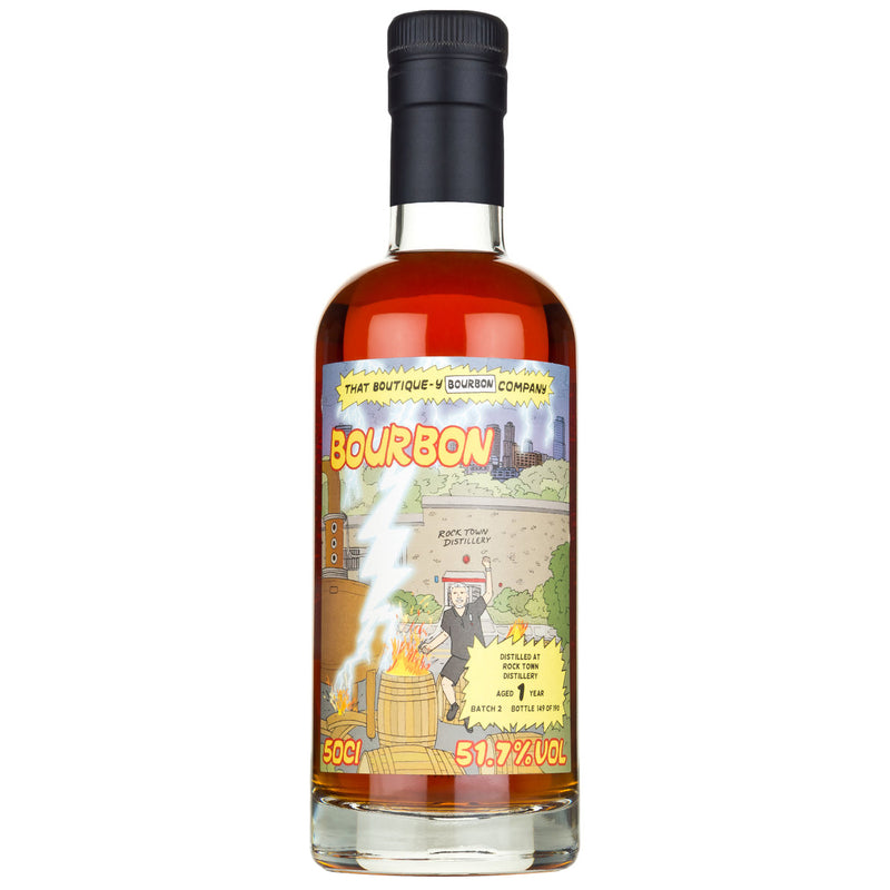 Rock Town 1yo Boutiquey American Bourbon Whiskey