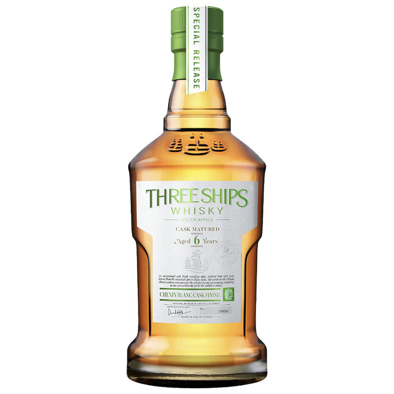 Three Ships 6yo Chenin Blanc Finish South African Whisky