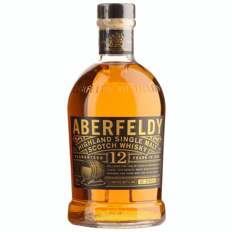 Aberfeldy 12 Year Old Highland Scotch Single Malt Whisky